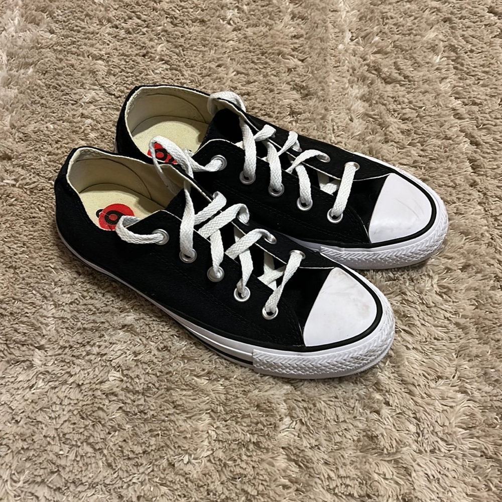 New Without Tag Excellent Condition Black Chuck Taylor All Star LowTop Converse